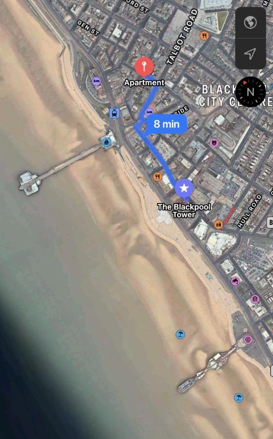 Peaky Blinders Apartment 5 Min Walk To Blackpool Tower Sleeps Up To 14 Esterno foto